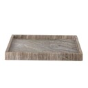 Bloomingville - Majsa Tray L35 Brown Marble Bloomingville