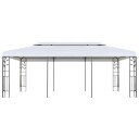 vidaXL Paviljongduk Hvit 300 x 600 cm Polyester