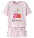 Name It Shorts Sett Shorts/T skjorte NmfVilinse Vugge Rosa Name It 2 år 92 Shorts