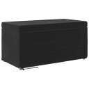 vidaXL Håndverk Svart 81 x 41 x 40 cm Fløyel og konstruert tre