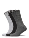 PUMA Puma Unisex Striped Crew Sock 3P - Grey - 43-46