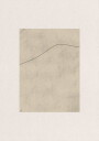 Line on Whispered Beige Poster Plakat / 100x150cm