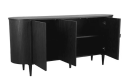 Trend Collection Olivia Skjenk Svart 180 x 47 x 85 cm