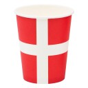Design House 95 Pappkopper Danske Flagget 8-pakning 202466