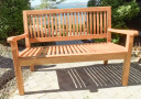 Hagebenk "Havana"  i teak   120 cm