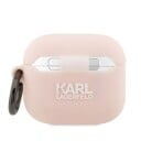 Karl Lagerfeld Kla3runikp Airpods 3 Deksel Rosa/Rosa Silikon Karl Head 3D