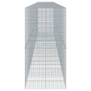 Gabionkurv med deksel 900x100x200 cm galvanisert jern