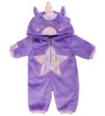 Lilla dukkeklær Unicorn Star Tiny Treasures