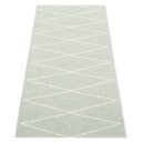 Pappelina Max matte 70x160 cm sage / vanilla