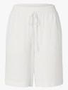 Selected Femme Viva Mid Waist Sun Shorts Hvit 34