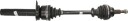 POINT GEAR PNG73076 Drivaksel