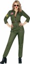 Aviator Pilotkostyme til Dame Strl Large