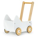 Trehjulsvogn for dukker gåvogn ECOTOYS
