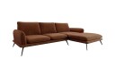 Graystone 3 seters Hjørnesofa   Brun