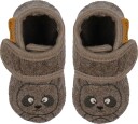 En Fant Wool Slippers W. Embroidery   Brown   27\28