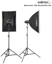 Walimex Newcomer 300 II Dobbelt Studioblitspakke Sort 2 stk