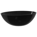 vidaXL Servant glass 50x37x14 cm svart