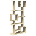Bokhylle sonoma eik 92x29x188 cm konstruert tre