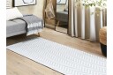 Saikheda Gangmatte 70x200 cm - Svart/hvit