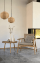 Villa Collection Elv Vase 13x35 cm offwhite