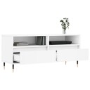 vidaXL TV-benk hvit 100x34,5x44,5 cm konstruert tre