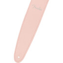 Fender Vegan Leather Straps Shell Rosa