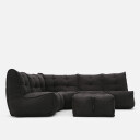 Mod 5 Living Lounge Modulsofa Black Sapphire