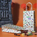 Gaveposer i Papir Trick Or Treat Pk/4 