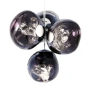 Tom Dixon Melt Chandelier Small Smoke LED
