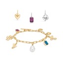 Mads Z My Charm Love Anheng 14 kt. Gull 0,017 ct. 1530401 - Dame - Gold