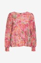 Vero Moda - Bluse vmElis Ella LS Top Wvn - Rosa