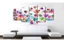 Bilde Tulips In The Rain 100x50 Artgeist sp. z o. o.