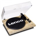 Lenco LBT-188 Helautomatisk Platespiller med Bluetooth i Furu