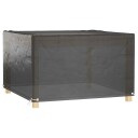vidaXL Hagemøbeltrekk 2 stk 8 maljer 125x125x75 cm firkantet