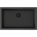 Lavabo Jupiter 800 kjøkkenvask, 75,6x46,6 cm, sort