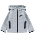 Nike Joggedress Cardigan/Joggebukse Grey Heather 4 år 104 Joggedress Grå