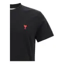 AMI Heart Logo T-Shirt Black