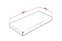 Ellinika Hard Madrass 140x200cm   Hvit