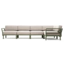 Nardi Maximo 5 hjørnesofa Cactus   Perla