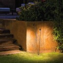 Brisa utendørs LED gulvlampe 5 lyskilder khaki   Vibia   Design   Plast