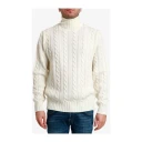 Filippo De Laurentiis Herre Strikkevarer Beige M,