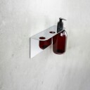 Beslag Design Base Trippel Såpepumpeholder Krom