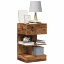  Nattbord gammelt tre 40x35x65 cm konstruert tre 8721158440976