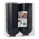 Papstar Former Fingerfood Rund Svart 50-pakning 85662