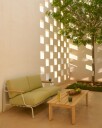 Assemble Salongbord Teak 55x135 cm