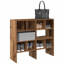  Skostativer 2 stk stablebar gammelt tre 89,5x30x40 cm 8721158577337