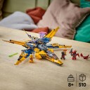 LEGO Ninjago 71833 Ras og Arins superraske stormjager