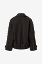 Gina Tricot   Jakke Wool Blend Jacket   Brun