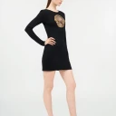 Roberto Cavalli Dame Kjoler Svart M,