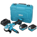 Dedra SAS+ALL Vinkelsliper 18v 2x4ah Batterier 125mm